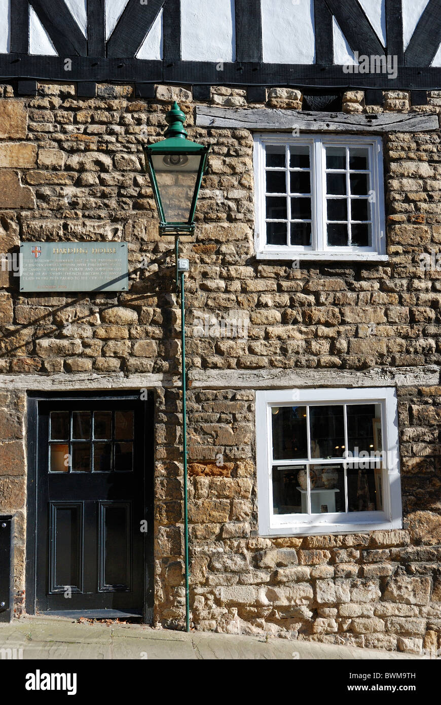 harding house steep hill Lincoln england uk Stock Photo Alamy