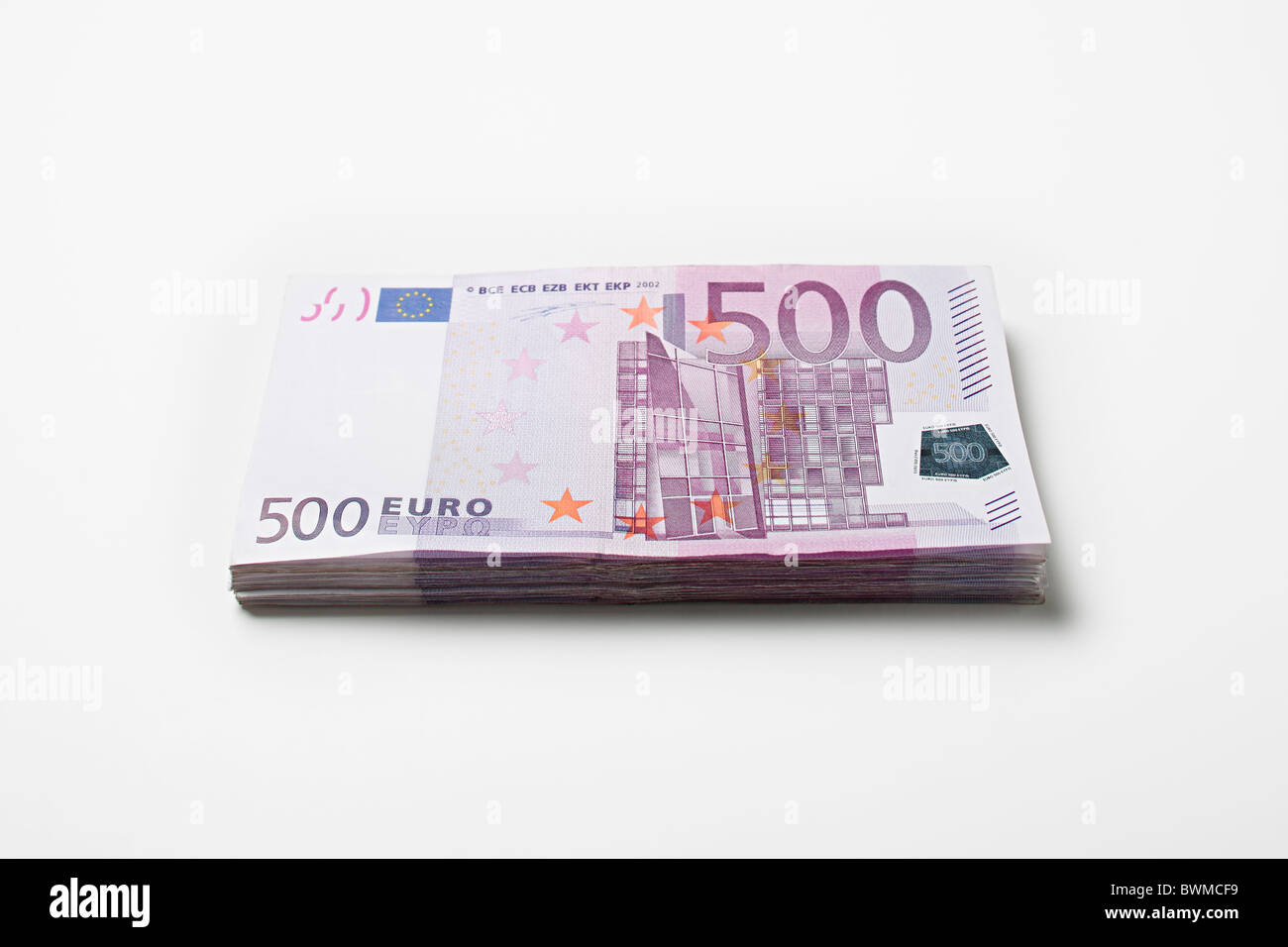 Five Euro banknote on a white background Stock Photo - Alamy