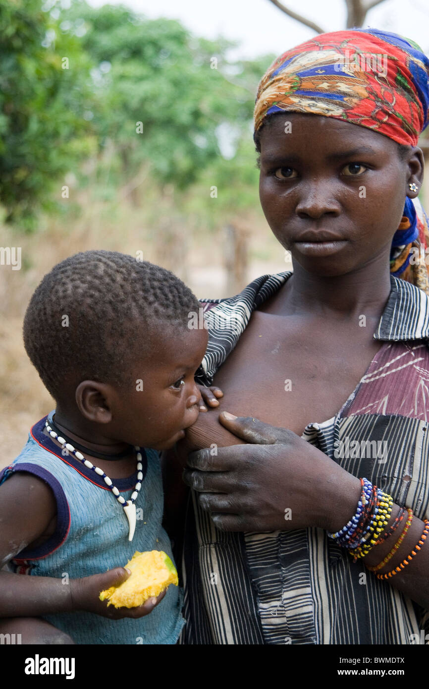Breastfeeding Baby African Stock Photos & Breastfeeding 