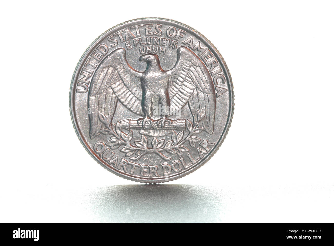 Quarter Dollar Coin Stock Photo Alamy