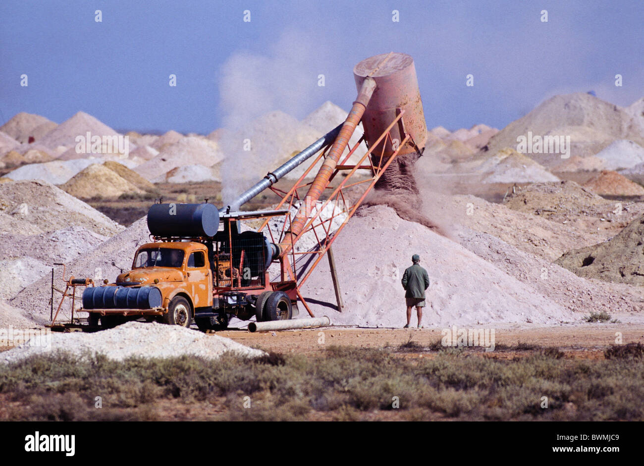 Opal fields, Coober Pedy, South Australia Stock Photo Alamy