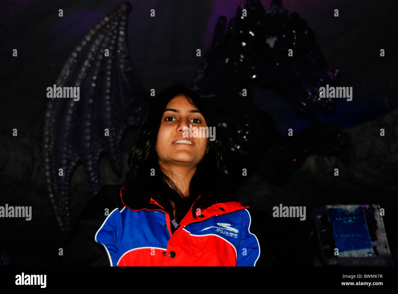 Indian girl face portrait hi-res stock photography and images - Alamy