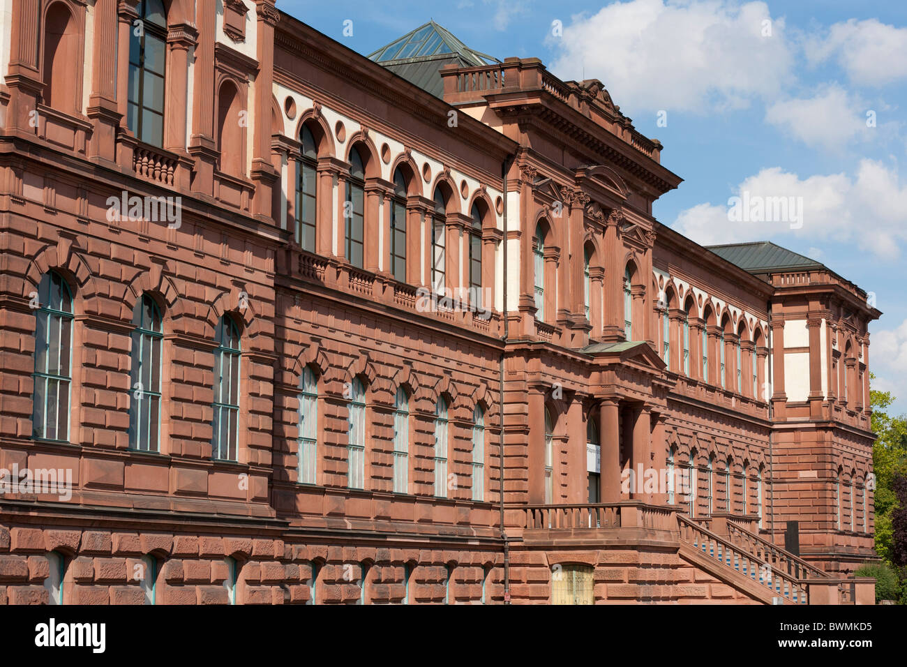 PFALZGALERIE GALLERY, MUSEUM OF ART, BUILT 1875, KAISERSLAUTERN, PFALZ ...