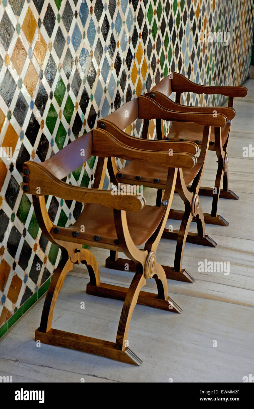 Alhambra chairs empty hi-res stock photography and images - Alamy