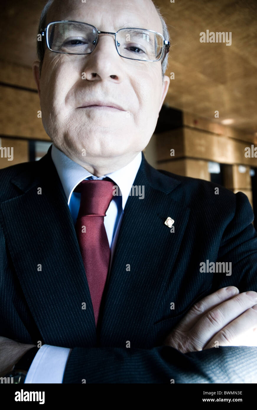 Jose Montilla, 128th President of the Generalitat of Catalonia - Catalunya Stock Photo