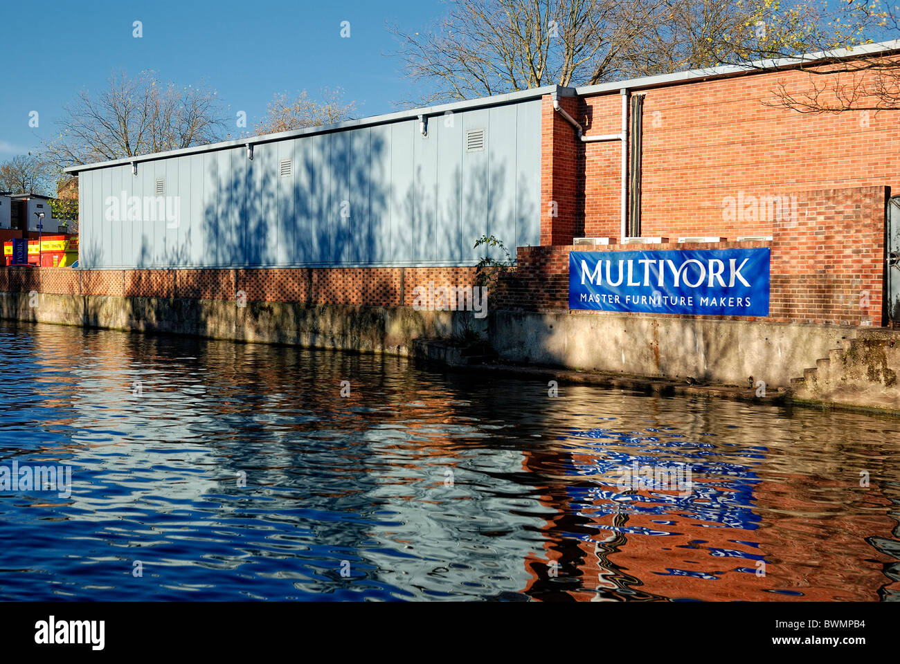 canal side castle marina Nottingham england uk Stock Photo Alamy