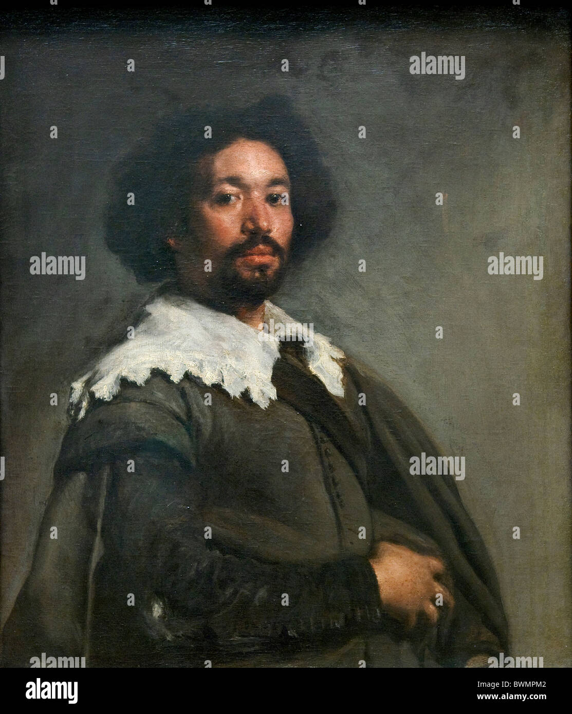 Juan de Pareja born about 1610, died 1670, 1650, by Diego Velázquez, Metropolitan Museum of Art Stock Photo