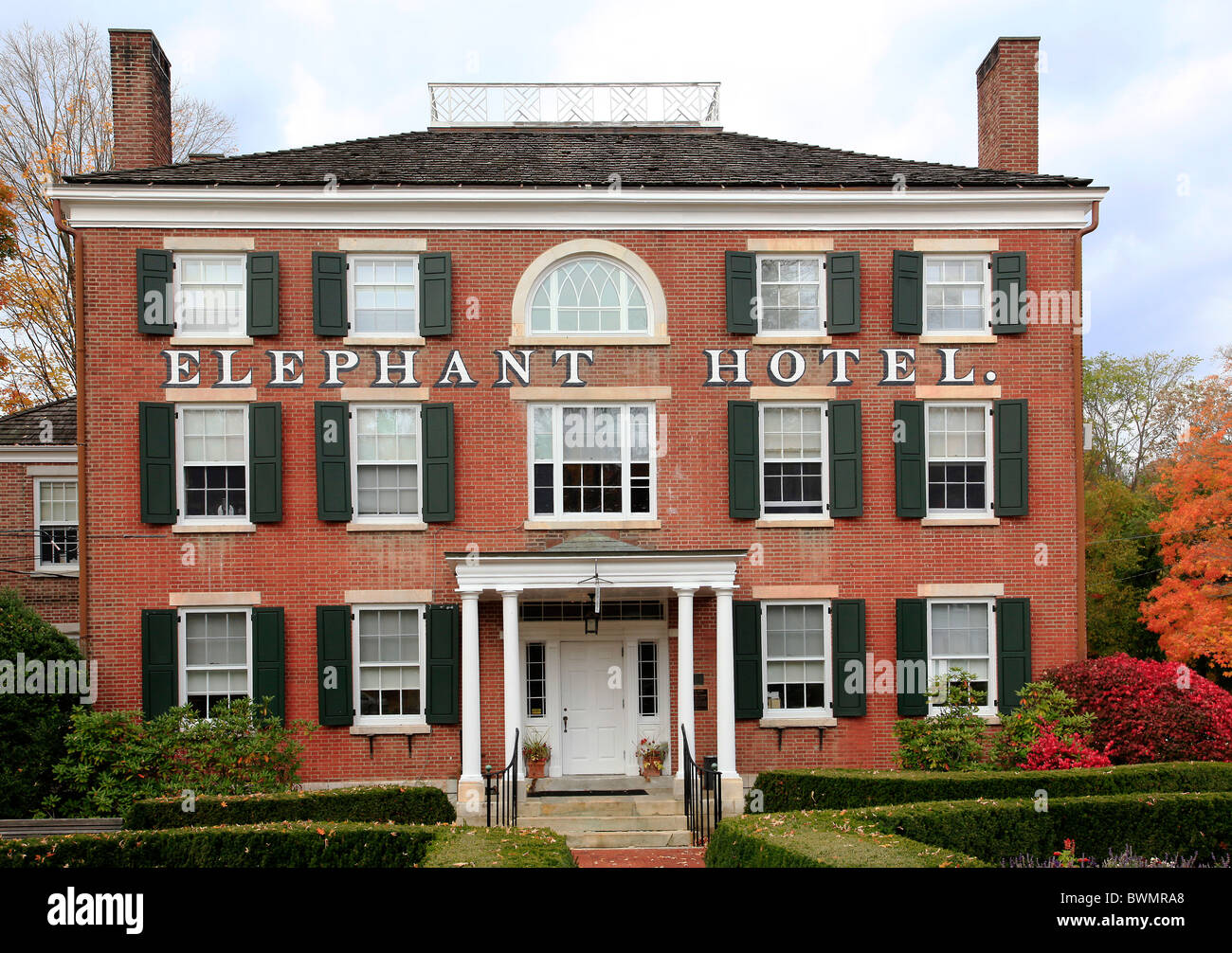 The famous Elephant Hotel in Somers,New York USA Stock Photo Alamy