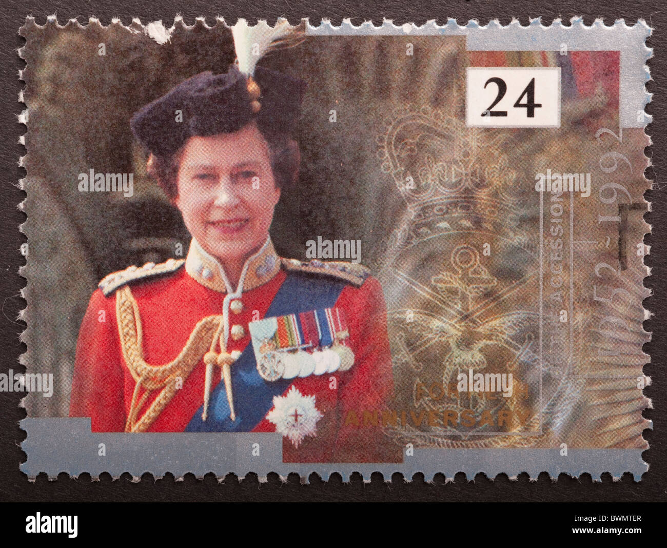 United Kingdom Commemorative Stamp, 24 p Stock Photo Alamy
