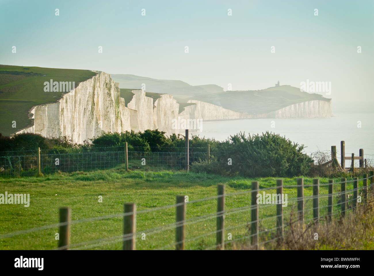 Seven sisters Country park, East Sussex, UK Stock Photo