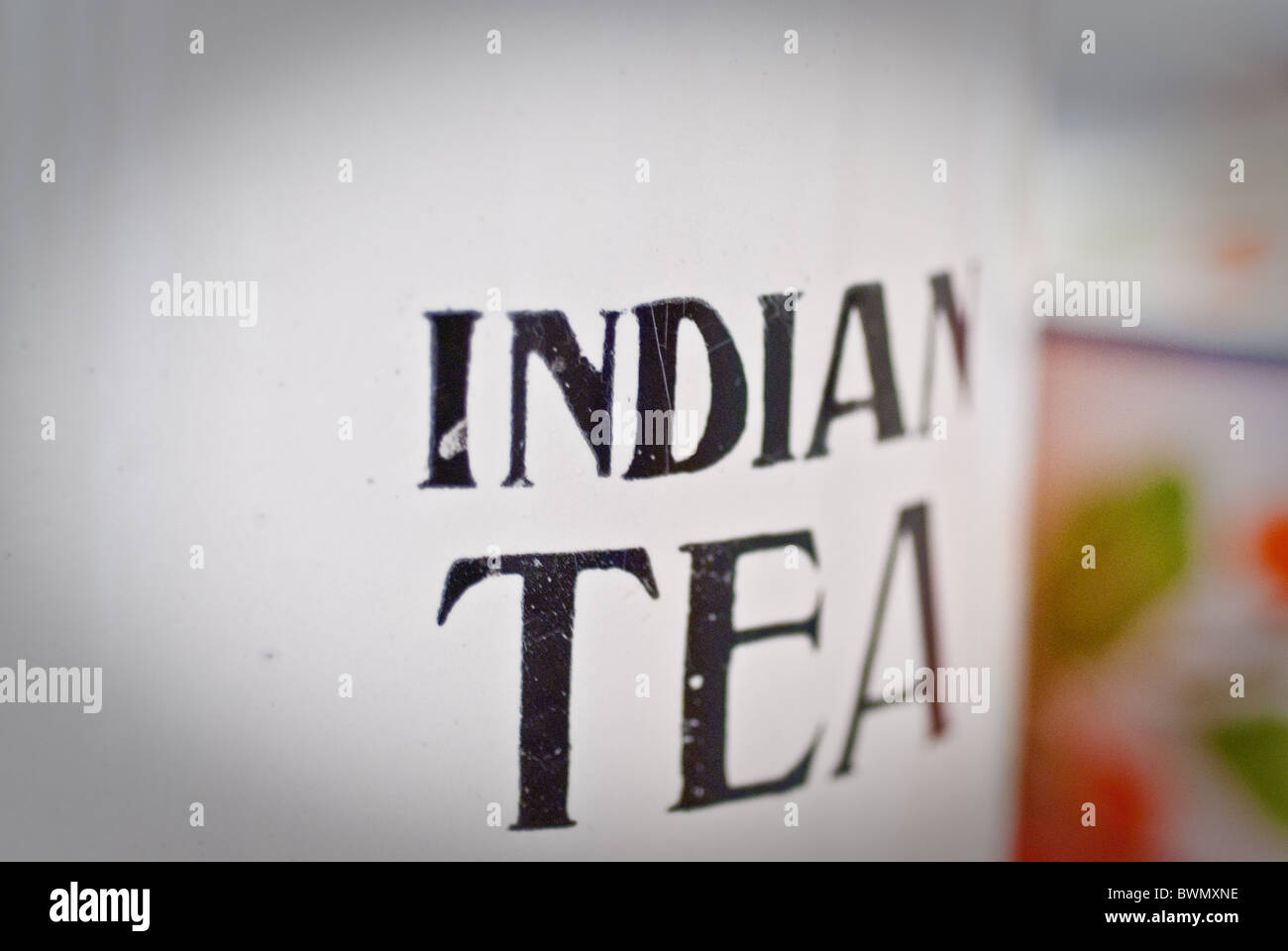 Indian Tea container Stock Photo
