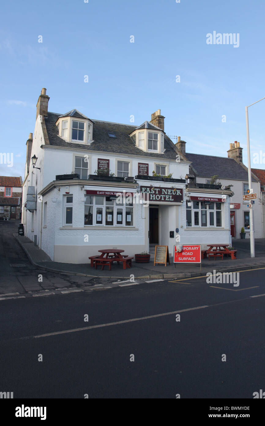 exterior of East Neuk Hotel in Crail Fife Scotland November 2010 Stock
