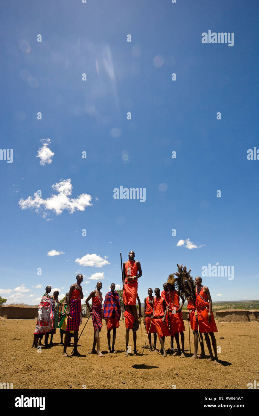 Masai people, Kenya, East Africa Stock Photo