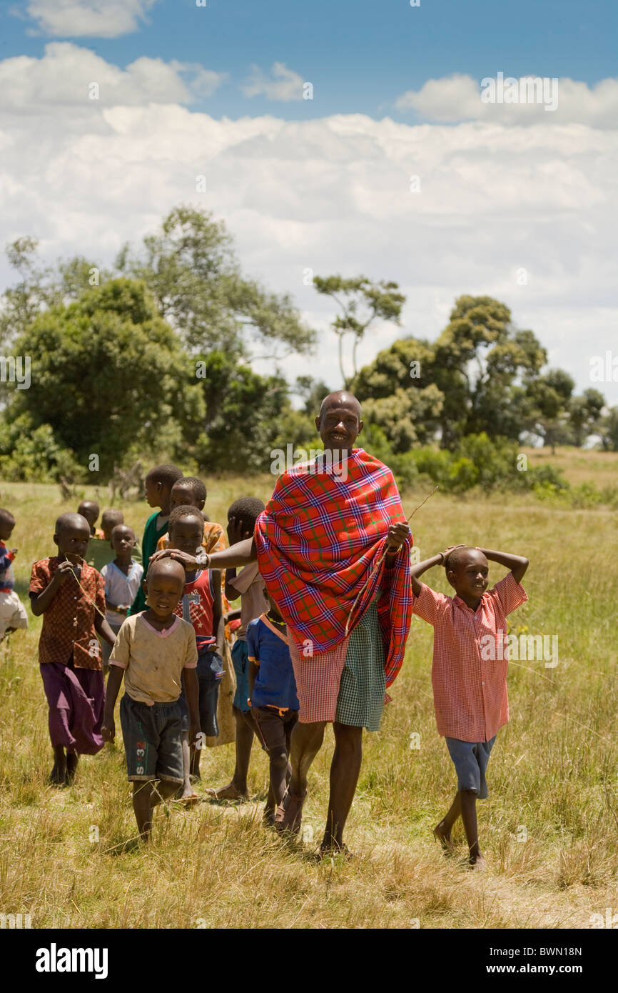 Masai school children hires stock photography and images Alamy