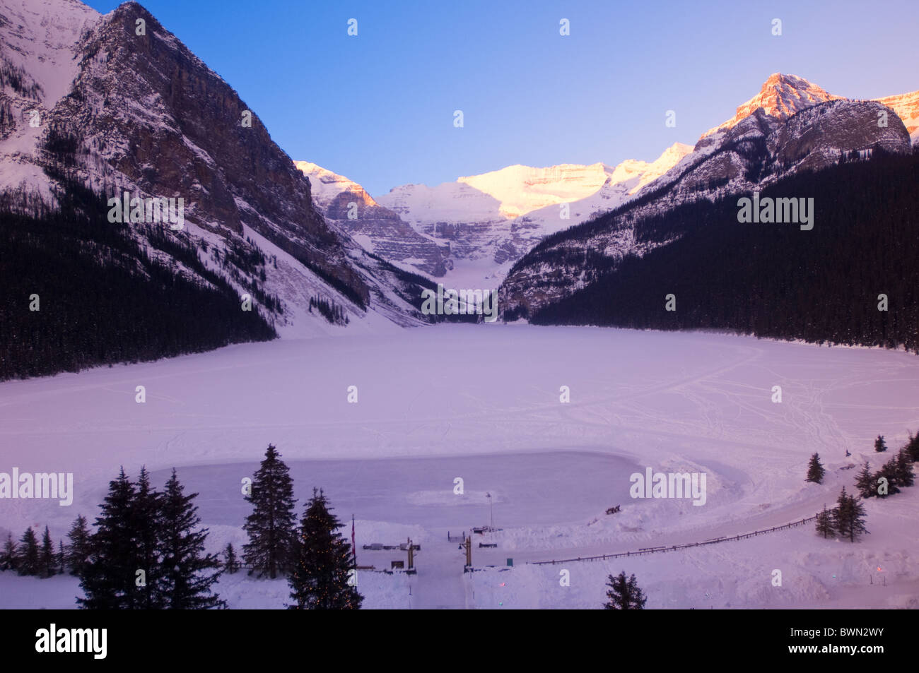 Lake Louise, Alberta, Canada Stock Photo Alamy