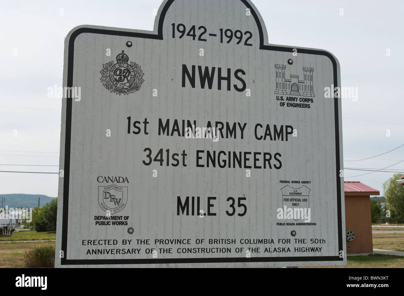1st main army camp 341st engineers hi-res stock photography and images ...
