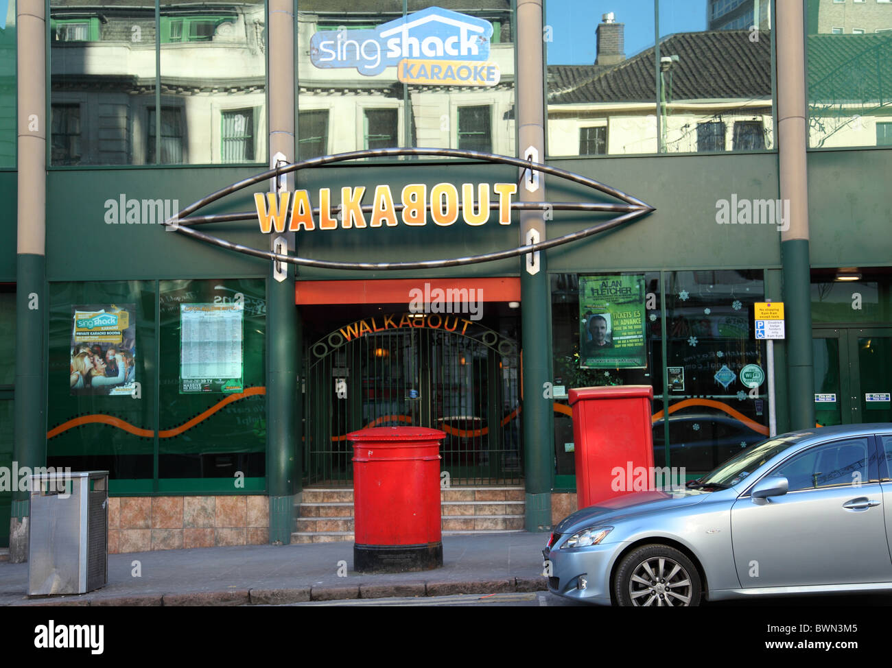 A Walkabout bar in Nottingham, England, U.K. Stock Photo