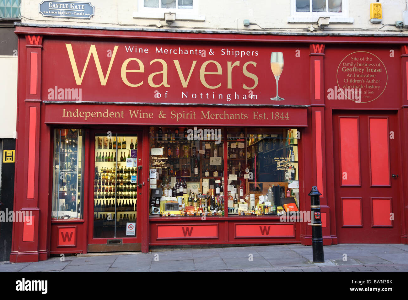 Weavers independent wine & spirits merchants established in 1844 in