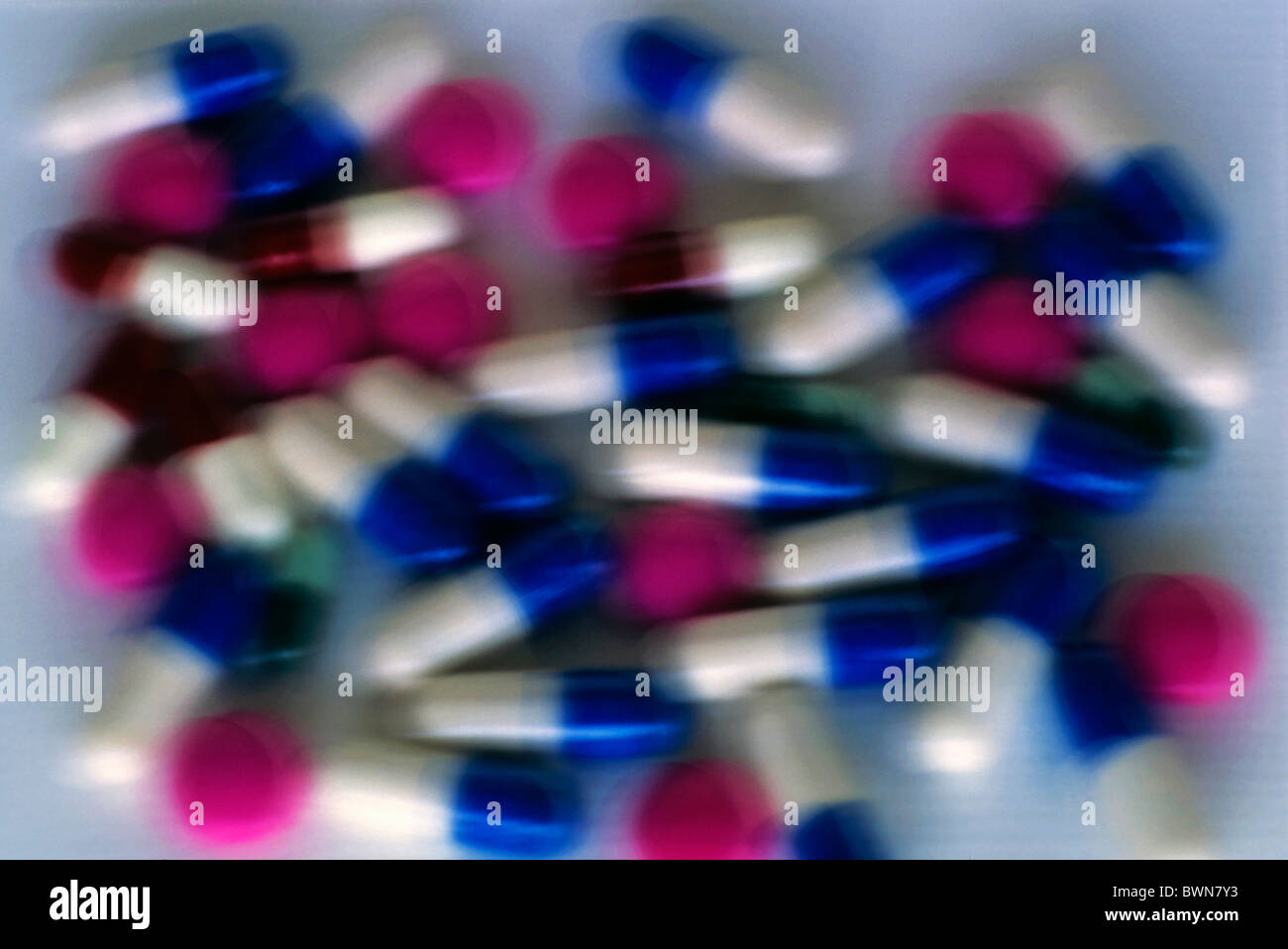 Pile of medical capsules Stock Photo Alamy