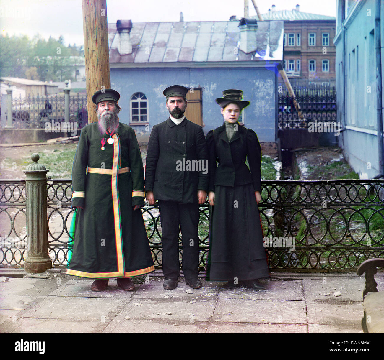 1910 Zlatoust arms plant Russian Empire Russia Sergey Mikhaylovich Prokudin-Gorsky 1863- 1944 history historic Stock Photo