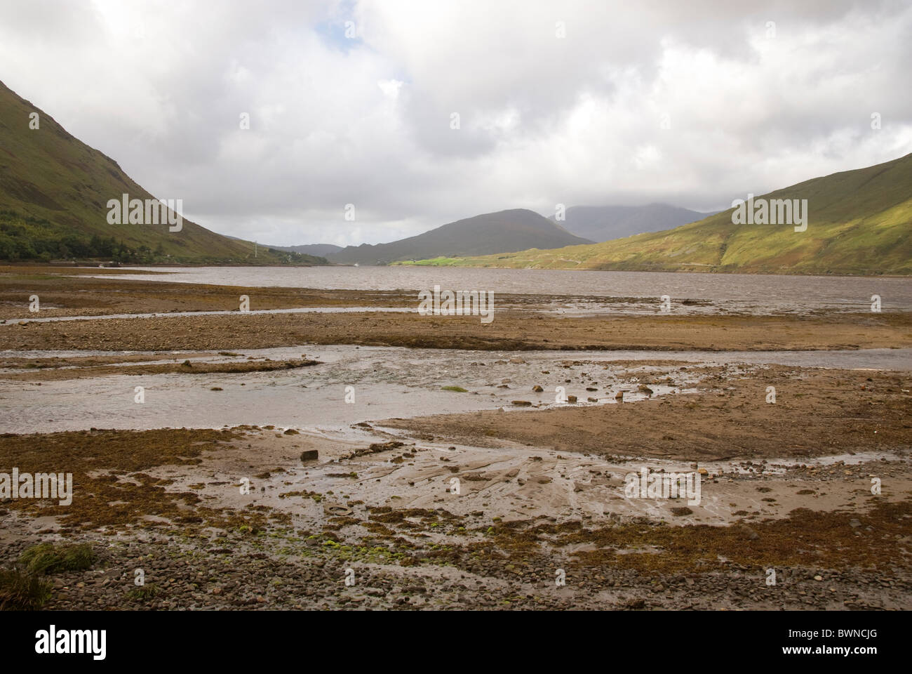 Killary Harbor near Leenane, Connemara, County Galway, Ireland Stock ...