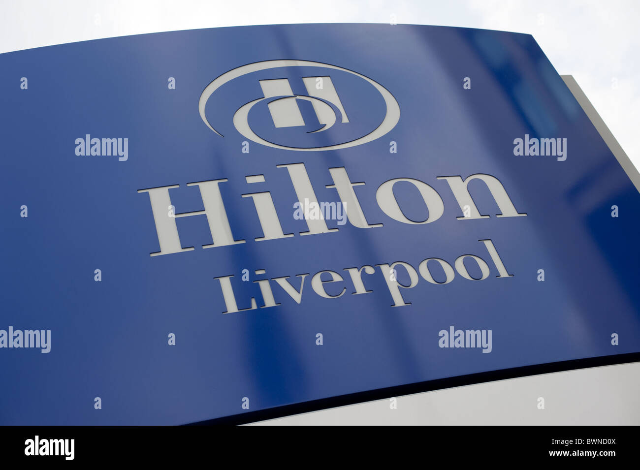 Hilton Liverpool Stock Photo