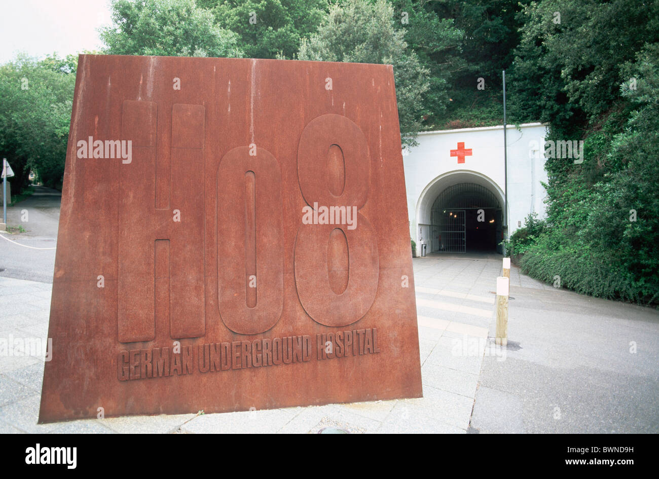 Channel Islands Island of Jersey Jersey War Tunnels German Underground  Hospital World War 2 WWII Tourism Travel Stock Photo - Alamy