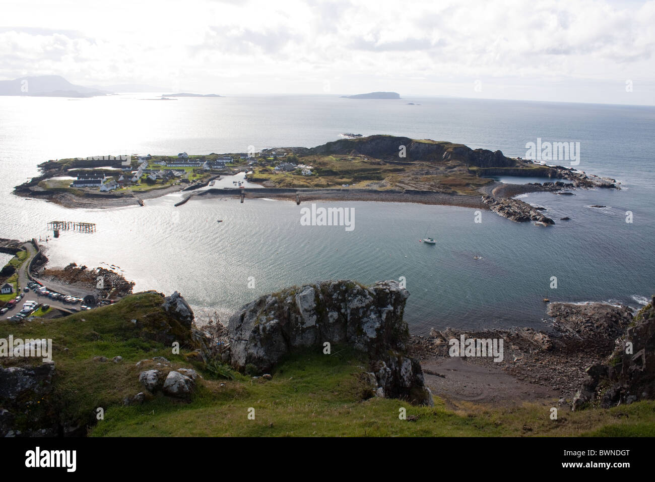 Easdale Island off the Argyll coast of Scotland Stock Photo