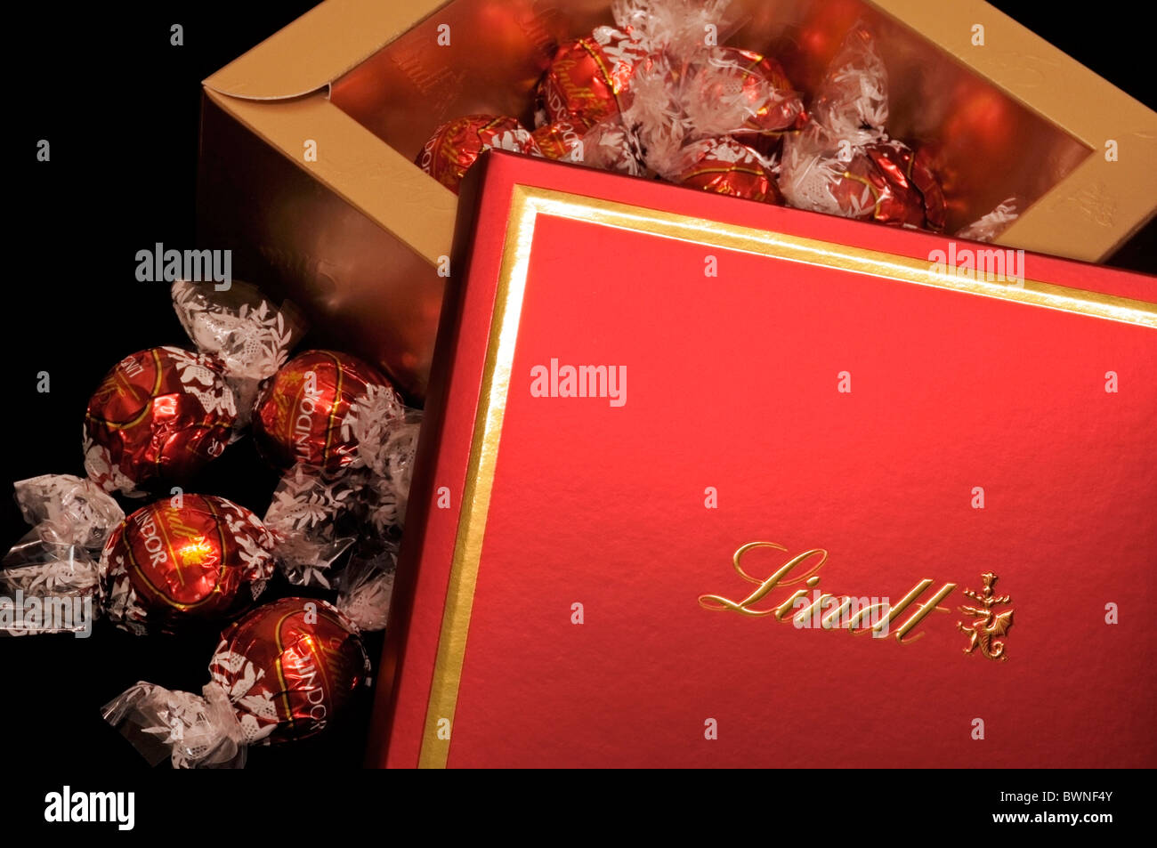 Lindt chocolates hires stock photography and images Alamy