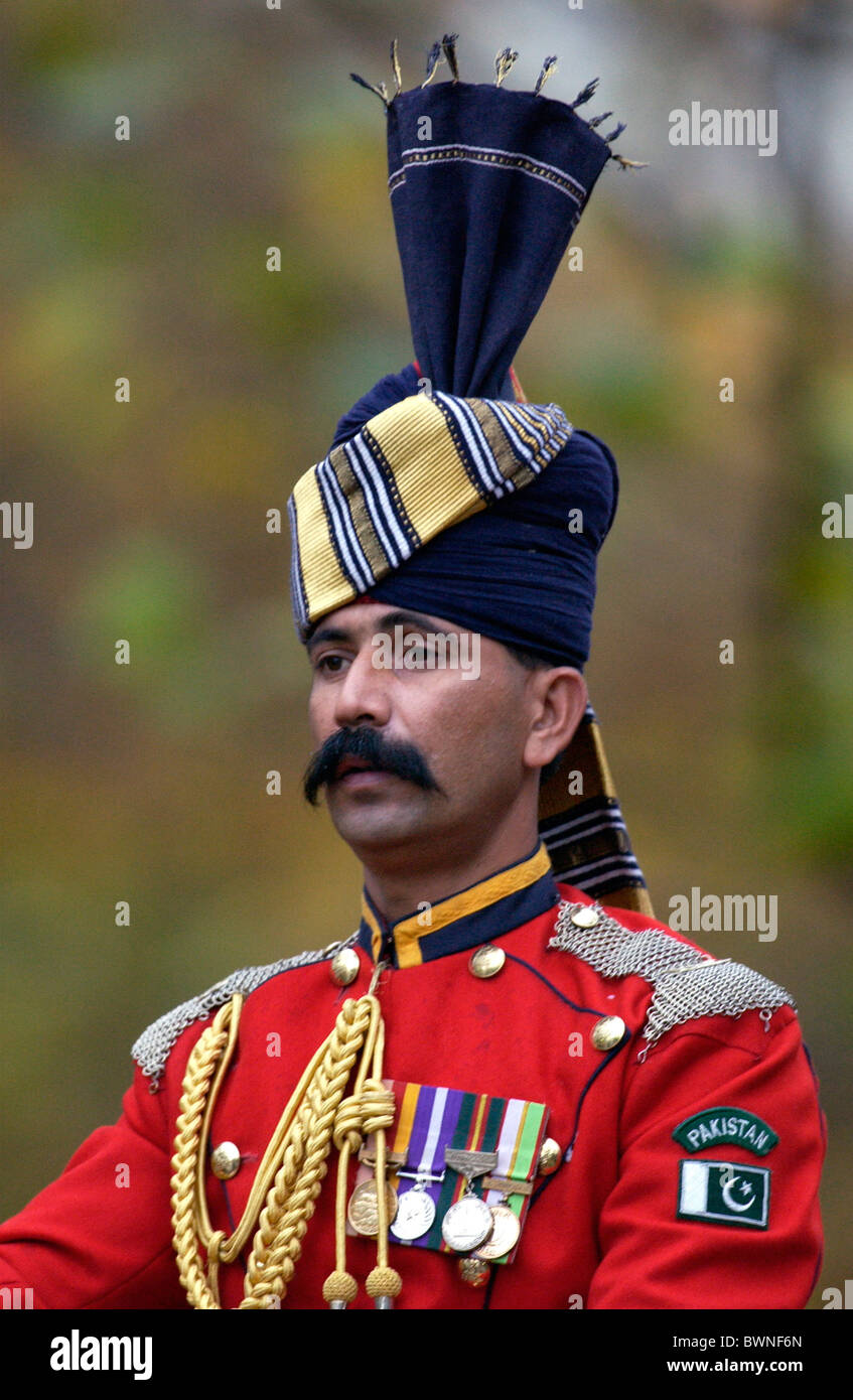 Pakistan ceremonial guard Stock Photo
