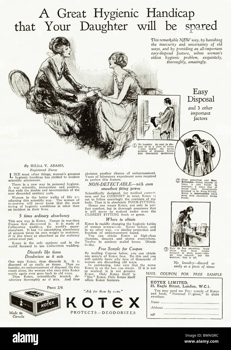 Vintage period pads hires stock photography and images Alamy