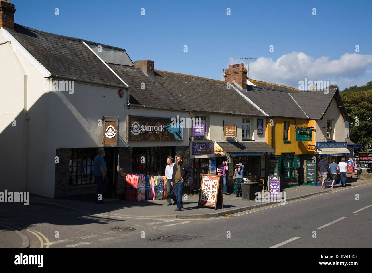 Croyde, Devon, UK Stock Photo Alamy
