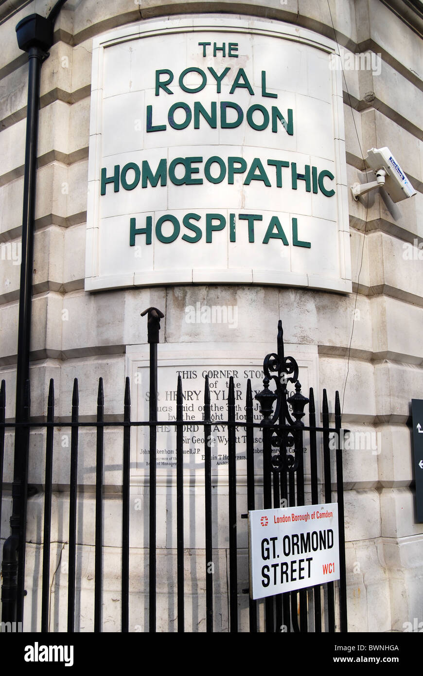 Royal London Homeopathic Hospital Herbal Medicine Stock Photo Alamy