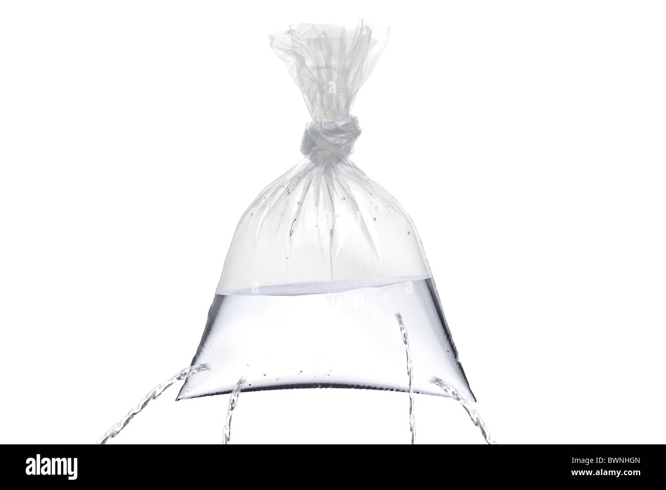 Plastic bag filled with water hires stock photography and images Alamy