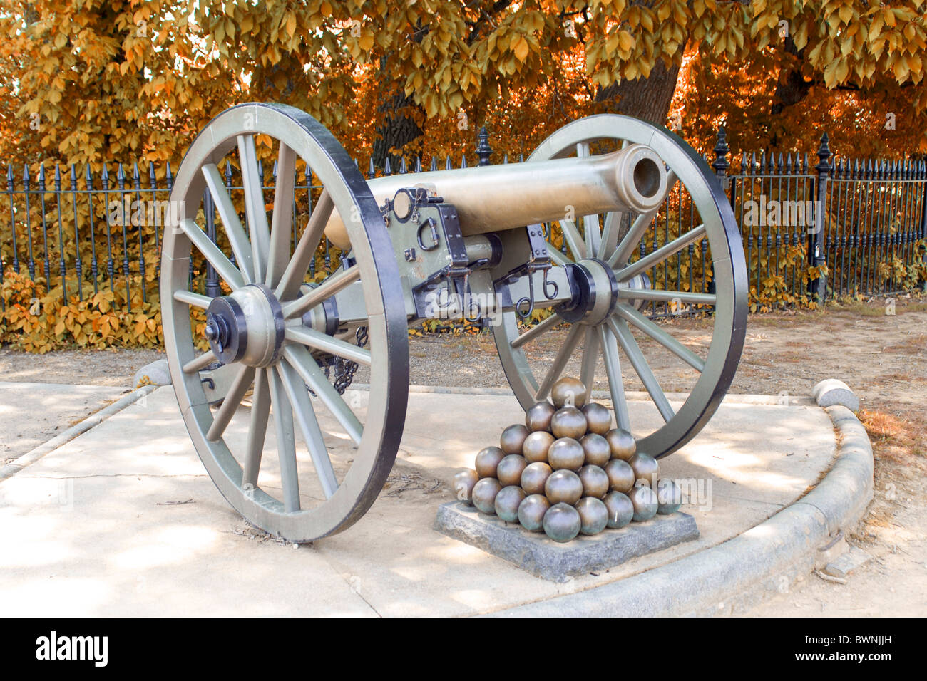 Long Street's memorial at High Water Mark Gettysburg Pennsylvania PA in