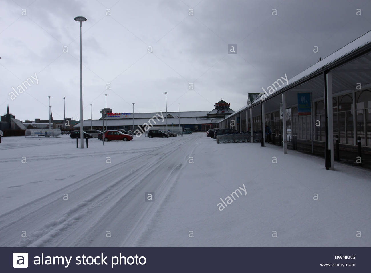 Supermarket Dundee Scotland Stock Photos & Supermarket Dundee Scotland