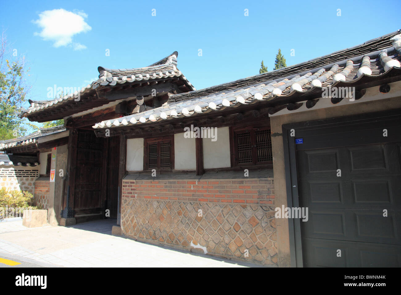 Hanock, Traditional Korean Architecture, Seoul, South Korea Stock Photo