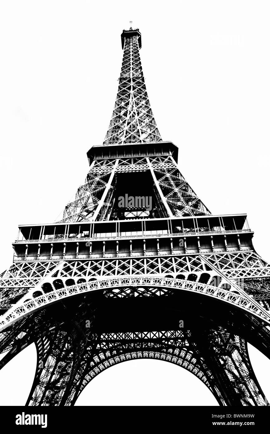 Dramatic tower silhouette Black and White Stock Photos & Images - Alamy