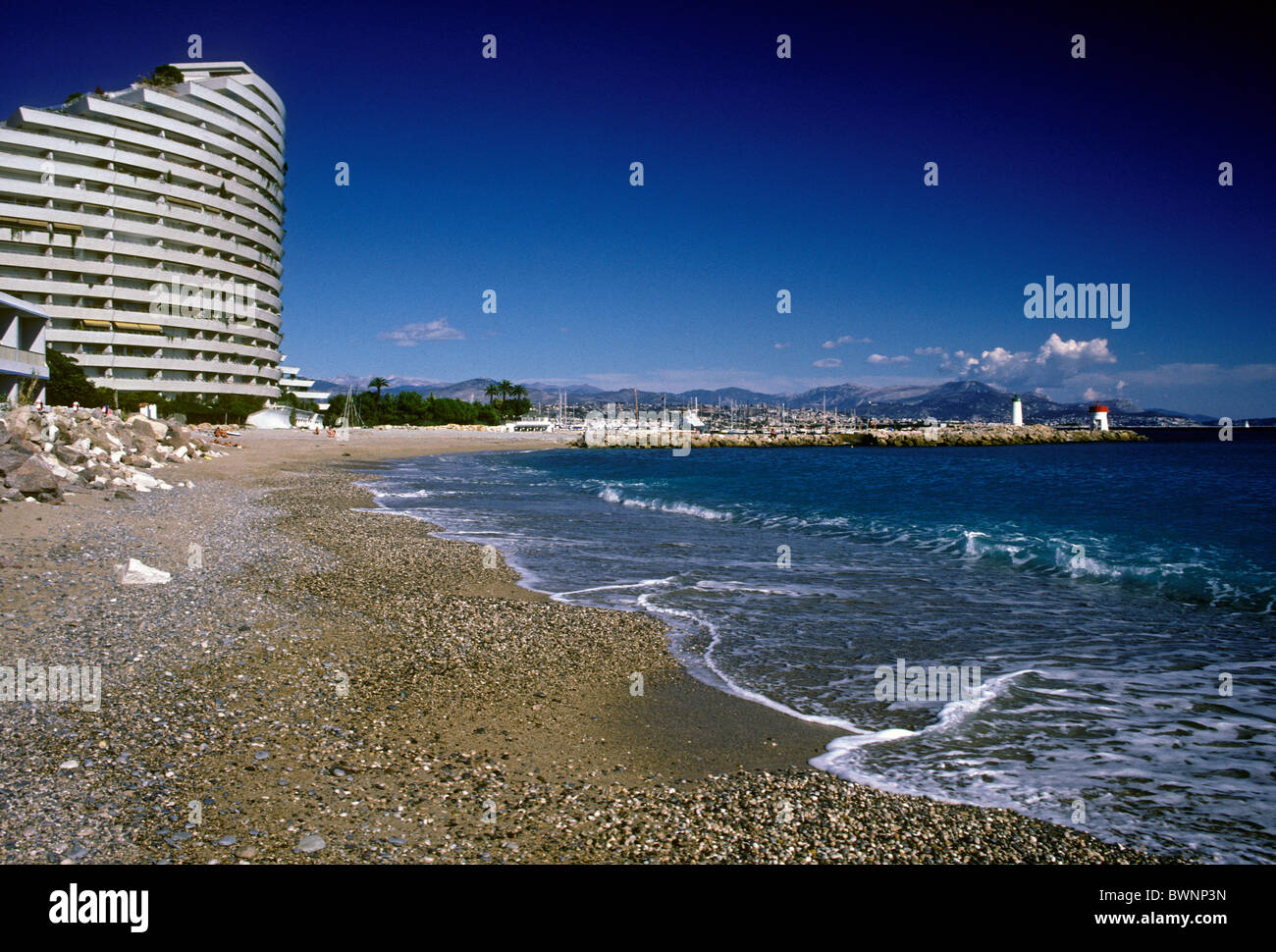beach, CrosdeCagnes, town of CagnesSurMer, CagnesSurMer, French