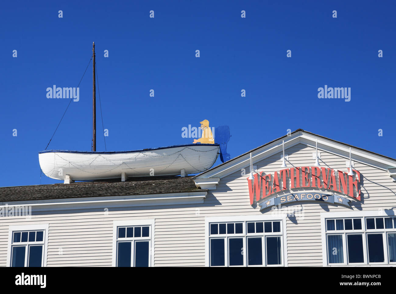Weathervane Seafood Plymouth, Massachusetts, USA Stock Photo Alamy