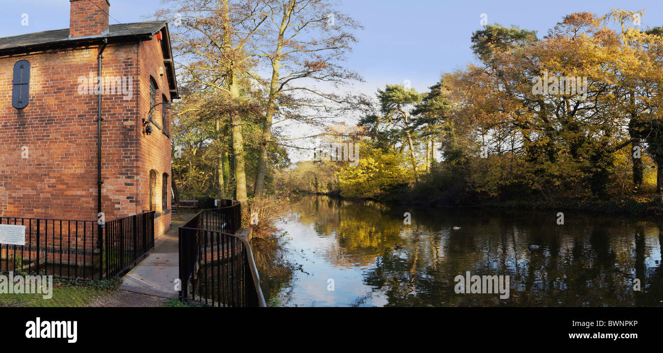 The national needle museum alongside the river arrow redditch