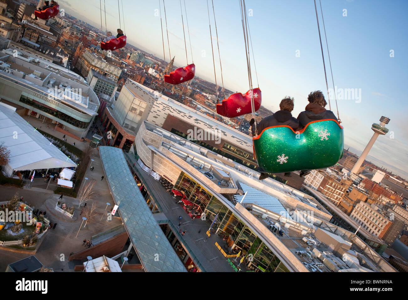 The North Star ride in Liverpool Stock Photo - Alamy