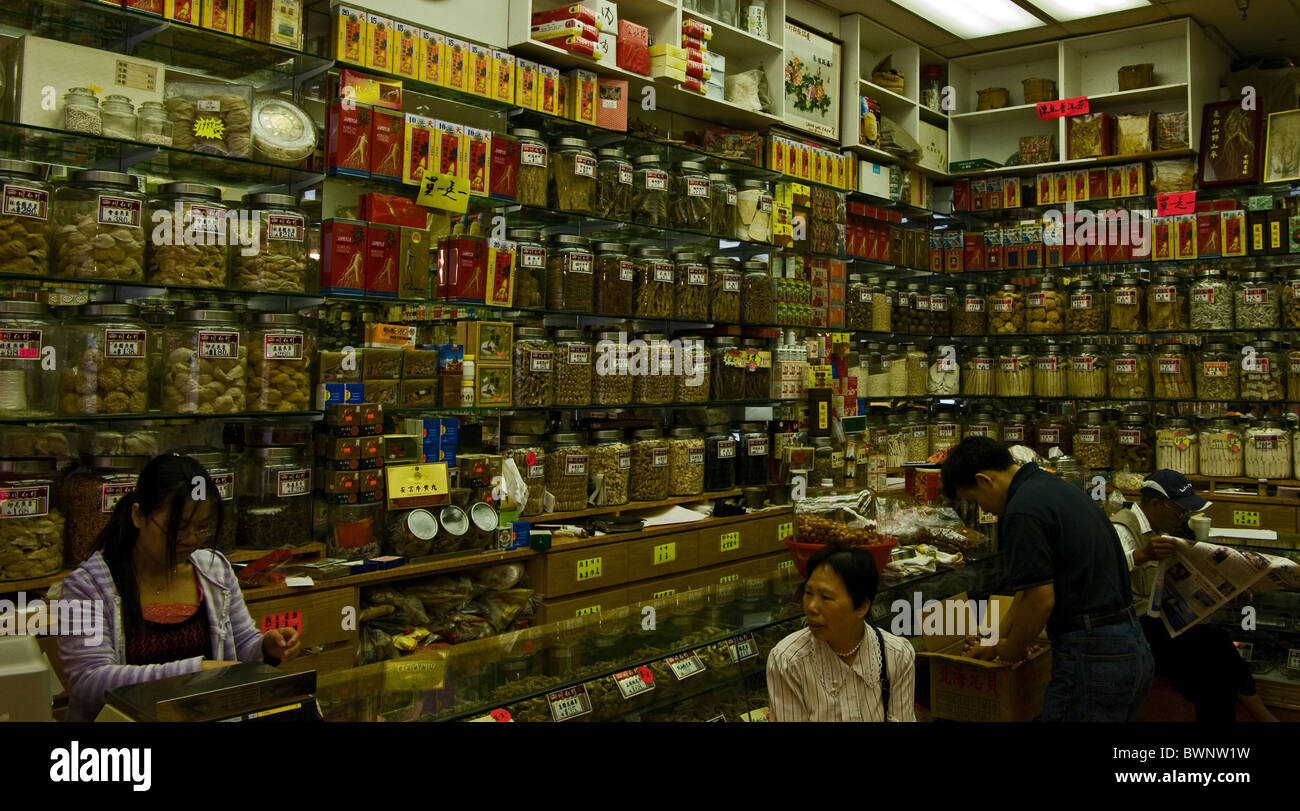 Chinese herbal shop hires stock photography and images Alamy