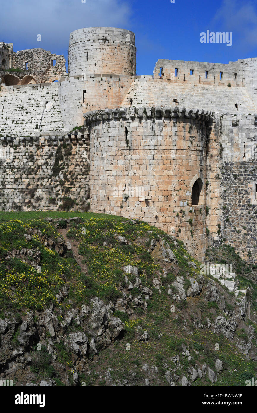 Krak dei cavalieri, Syria, Fortress of Knights. (Qala'at A…