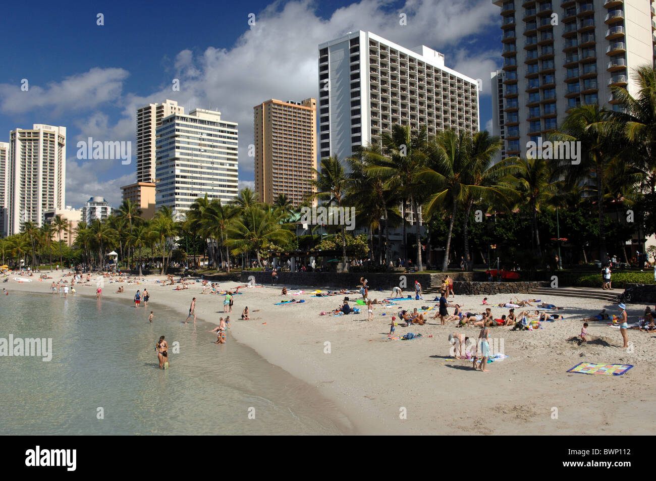 Waikiki beach hawaii hi-res stock photography and images - Alamy