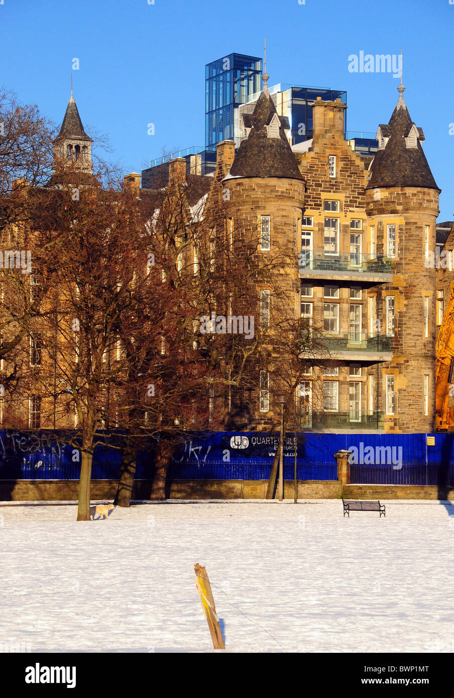 Quartermile conversion and new flats from The meadows in the snow