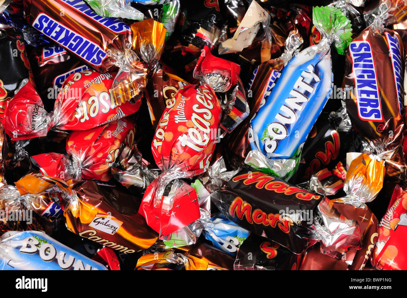 Galaxy Celebrations Chocolate on a white background Stock Photo - Alamy