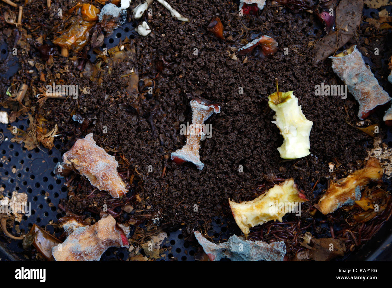 Compost bin Stock Photo