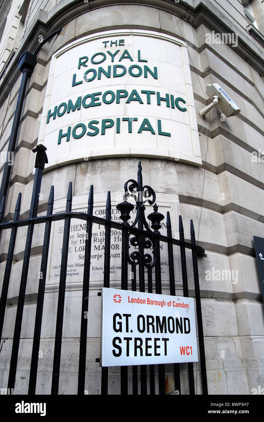 Royal London Homeopathic Hospital Herbal Medicine Stock Photo Alamy