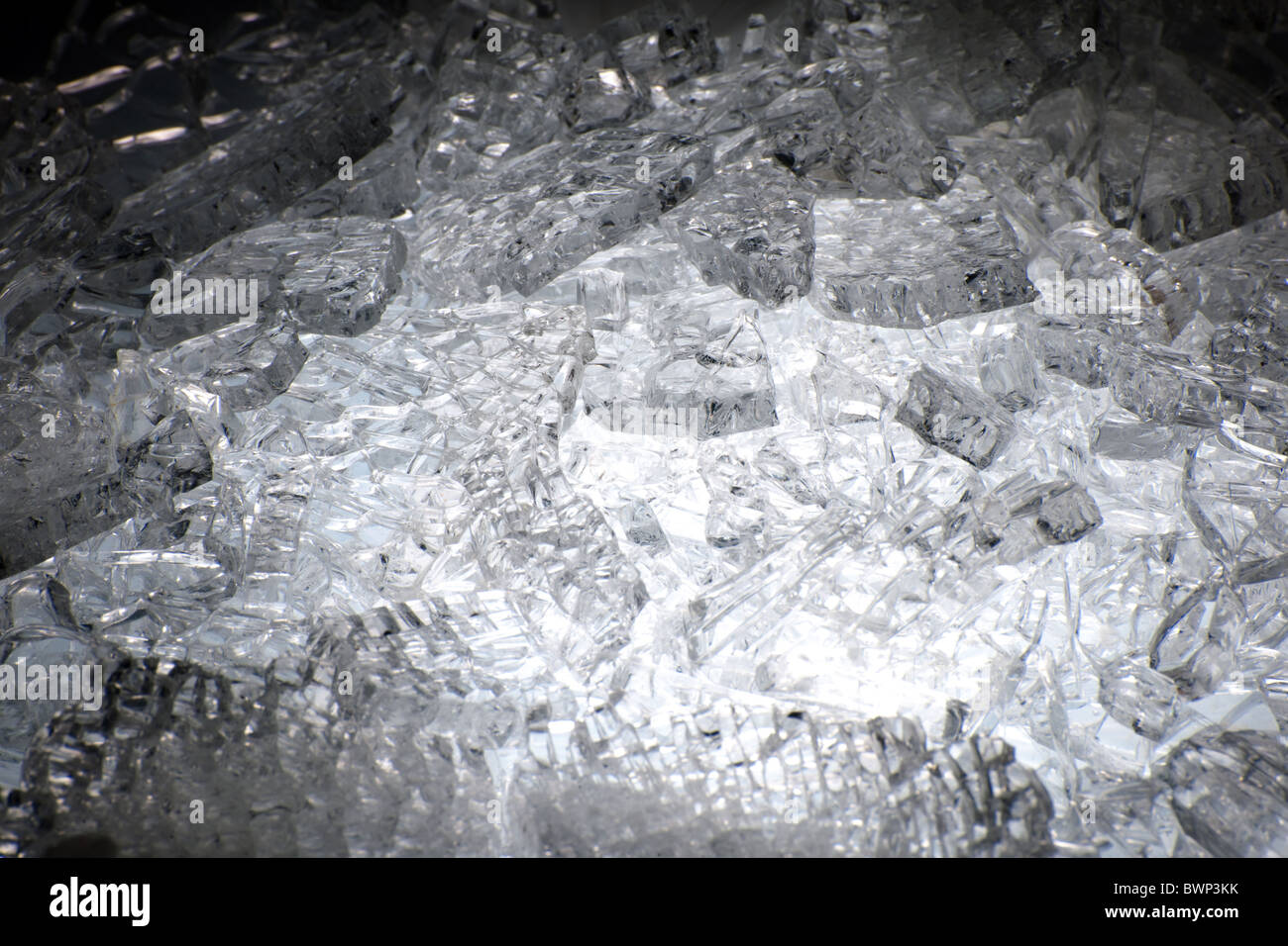 cullet glass Stock Photo